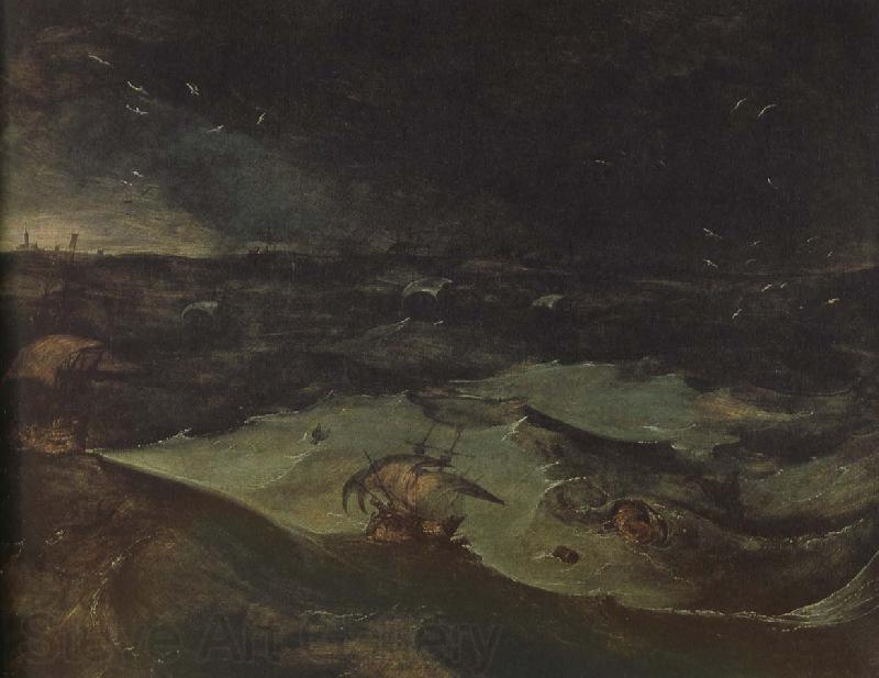 Pieter Bruegel Sea scenery France oil painting art